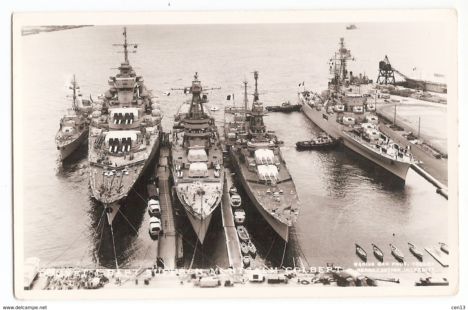 Bouvet Et Jean Bart (cuirassé) , Sufren, Montcalm (frégate) , Colbert (Croiseur) - Warships