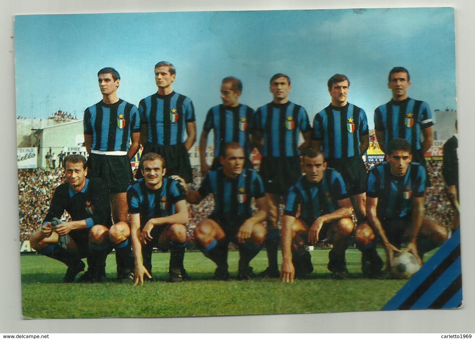 F.C. INTERNAZIONALE INTER FORMAZIONE 1966 - NV FG - Calcio
