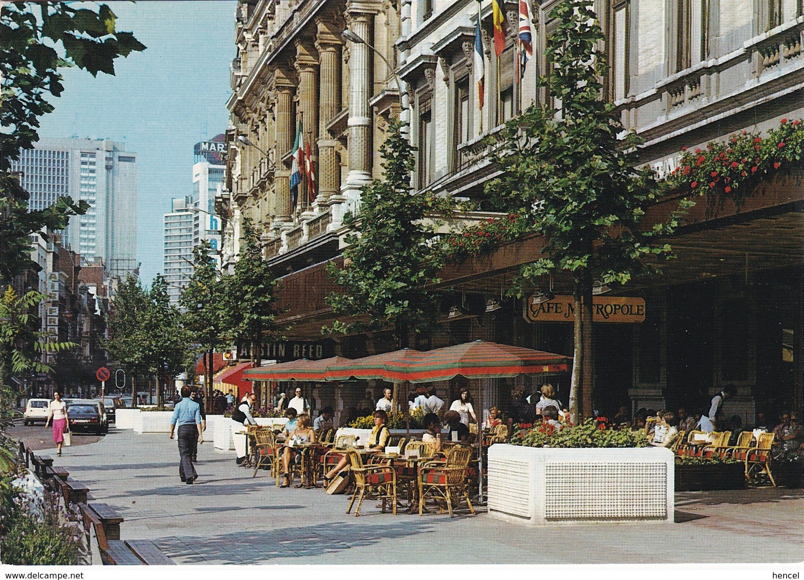 BRUXELLES. Hôtel Métropole - Cafés, Hotels, Restaurants