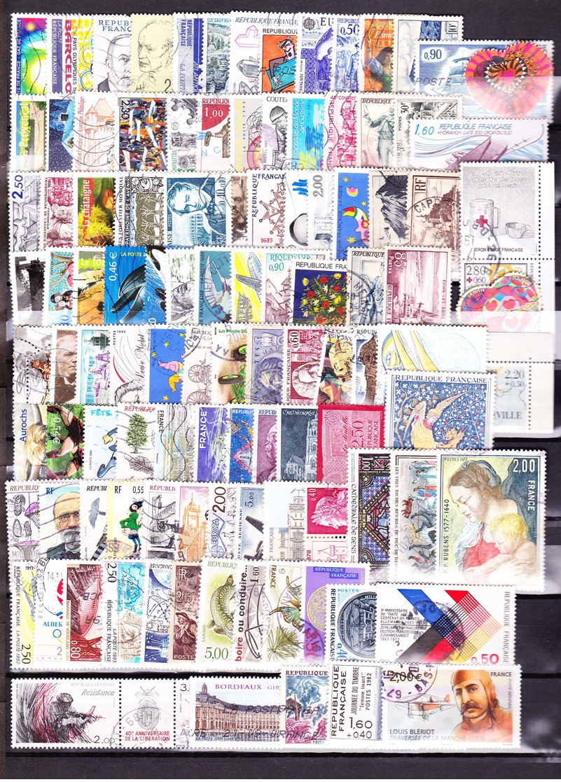 Lot 100 Timbres - Colecciones Completas