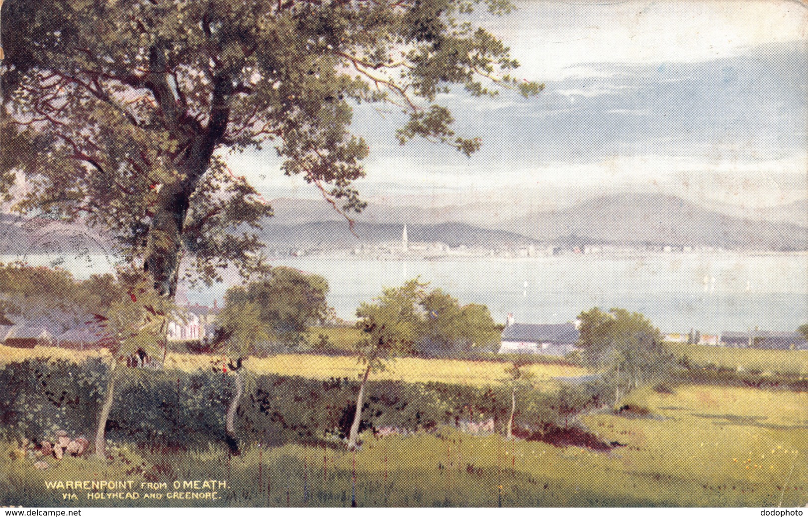 R187292 Warrenpoint From Omeath. Via Holyhead And Greenore. McCorquodale. London And North Western Railway Company. 1907 - Monde