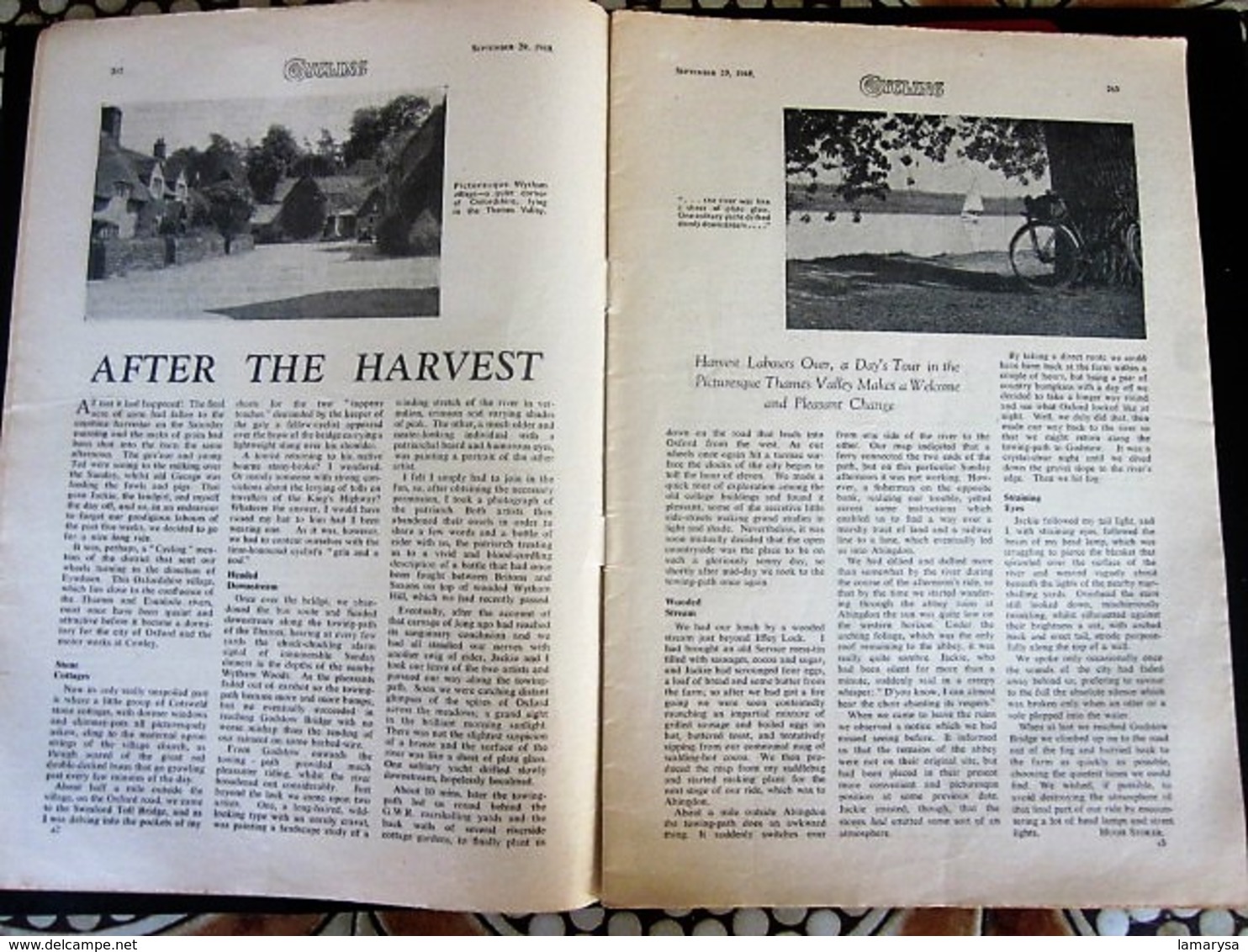 SEP 1948 CYCLING THE CYCLIST'S WEEKLY-NEWSPAPER-ADVERTISSING-PHOTOS DIVERS-PUBLICITÉ EPOQUE-DUNLOP-REVUE CYCLISME-CYCLES - Cycling