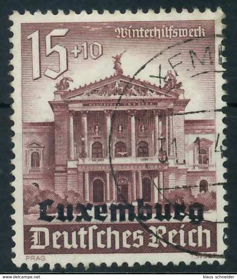 BES. 2WK LUXEMBURG Nr 39 Gestempelt X889FEE - Besetzungen 1938-45