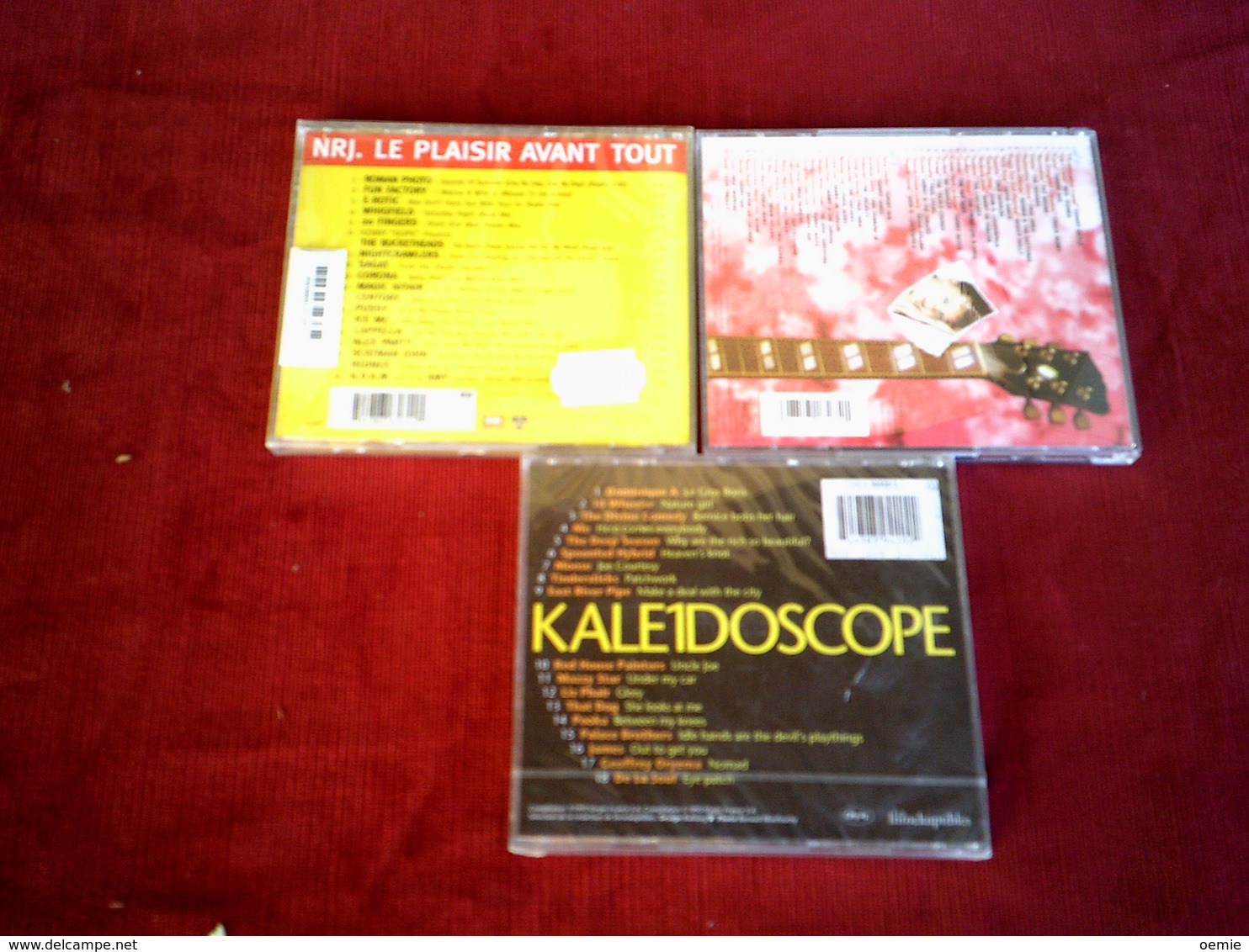 COLLECTION DE 3 CD ALBUMS  DE COMPILATION ° SONG THE LOLITAS  DOUBLE ALBUM + KALE1DOSCOPE + NRJ  BEST 1995 - Vollständige Sammlungen
