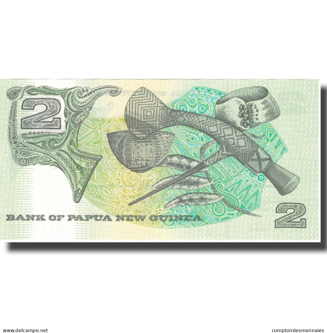 Billet, Papua New Guinea, 2 Kina, Undated (1981), KM:5c, NEUF - Papua New Guinea