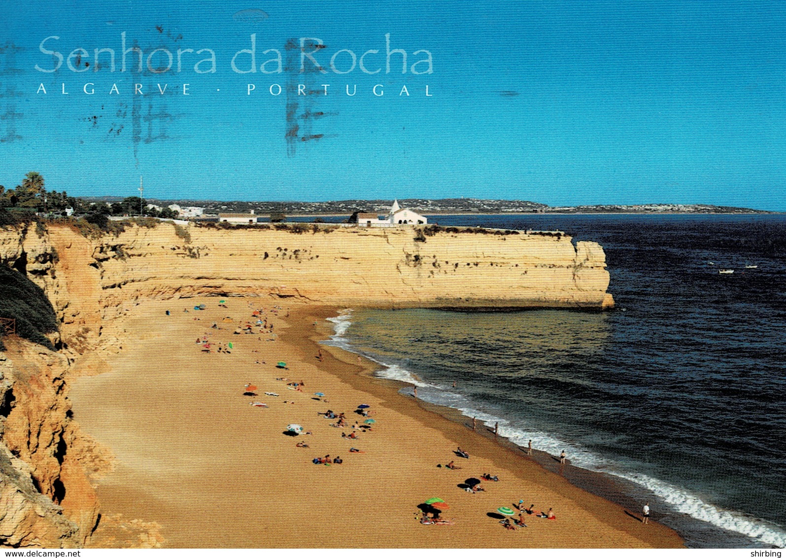 24H : Portugal Maldeira Porto Santo Stamp Used On Senhora Da Rocha Beach Postcard - Covers & Documents
