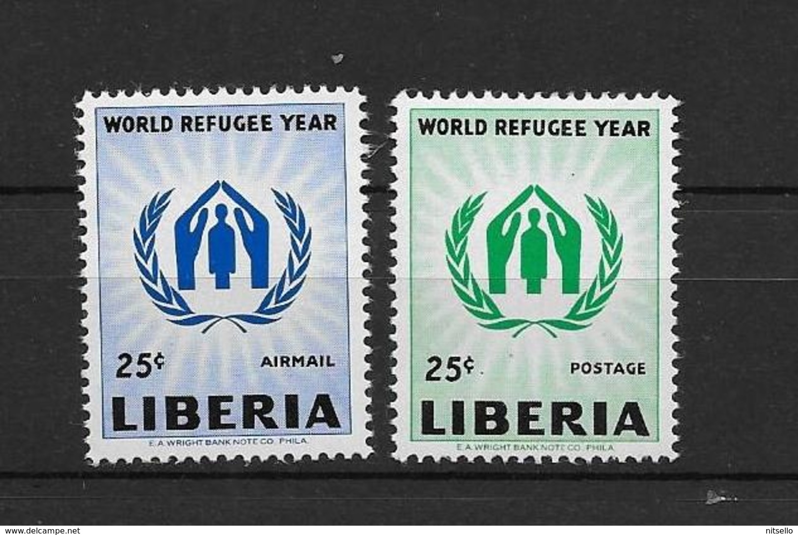 LOTE 1875  ///  (C015)  LIBERIA 1960 - YVERT Nº  366 + PA 120  **MNH    ¡¡¡¡LIQUIDATION !!!! - Liberia