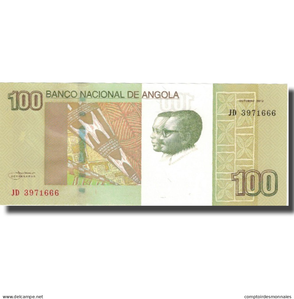 Billet, Angola, 100 Kwanzas, 2012, 2012, KM:153, SPL - Angola