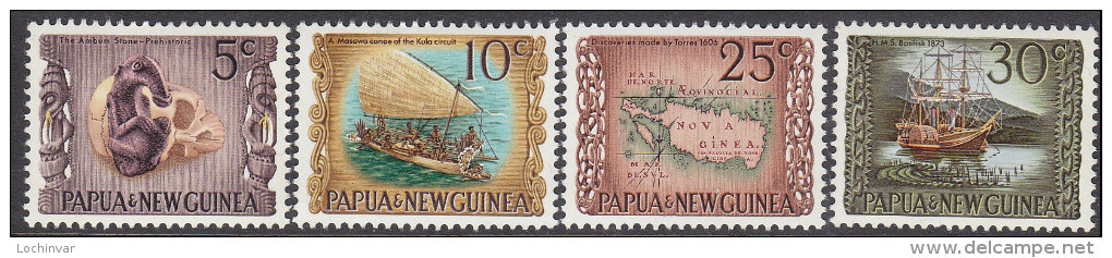PAPUA NEW GUINEA, 1970 HERITAGE 4 MNH - Papua New Guinea