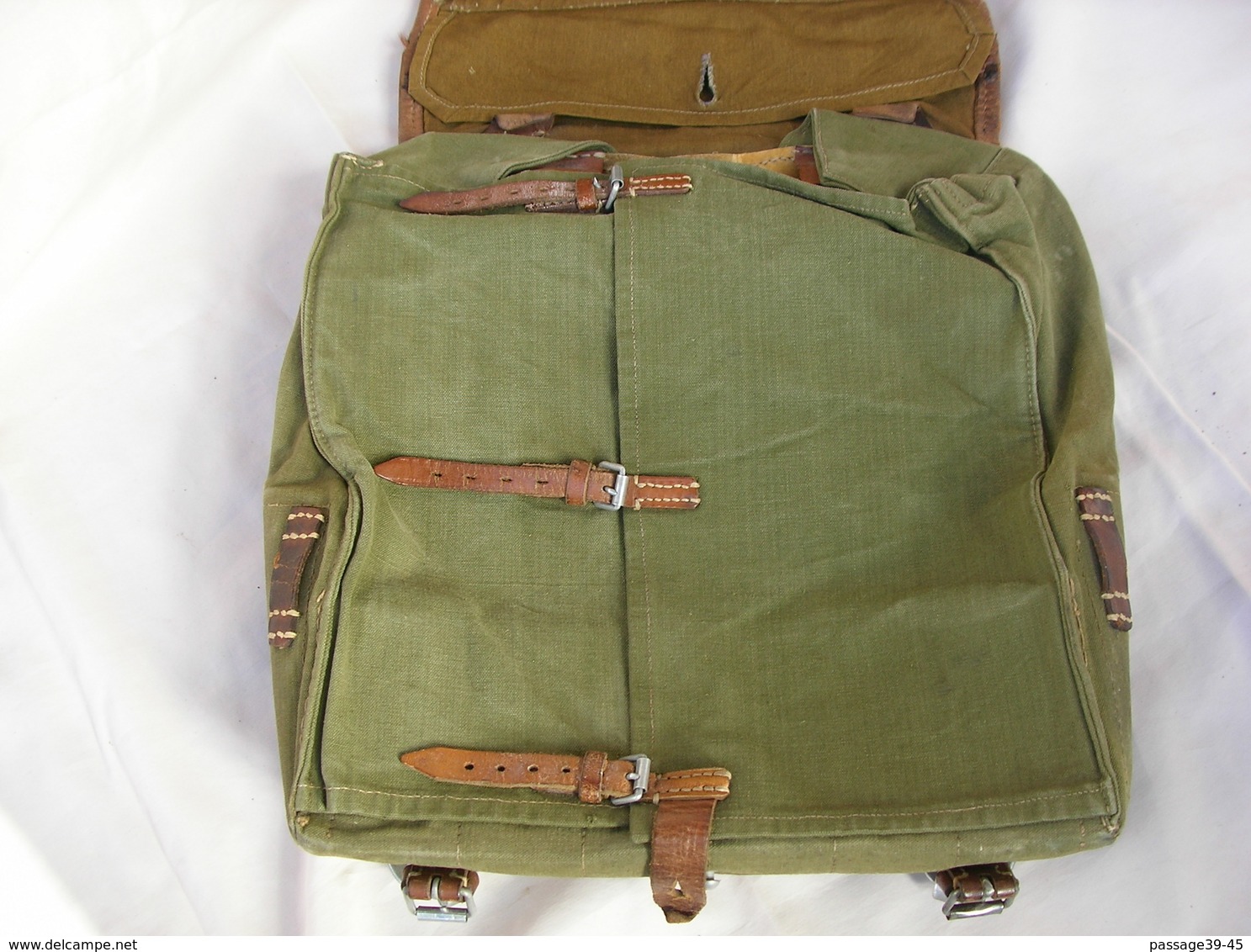 WW2 ALLEMAND SAC A DOS PEAU DE VACHE TYPE ALLEMAND TORNISTER