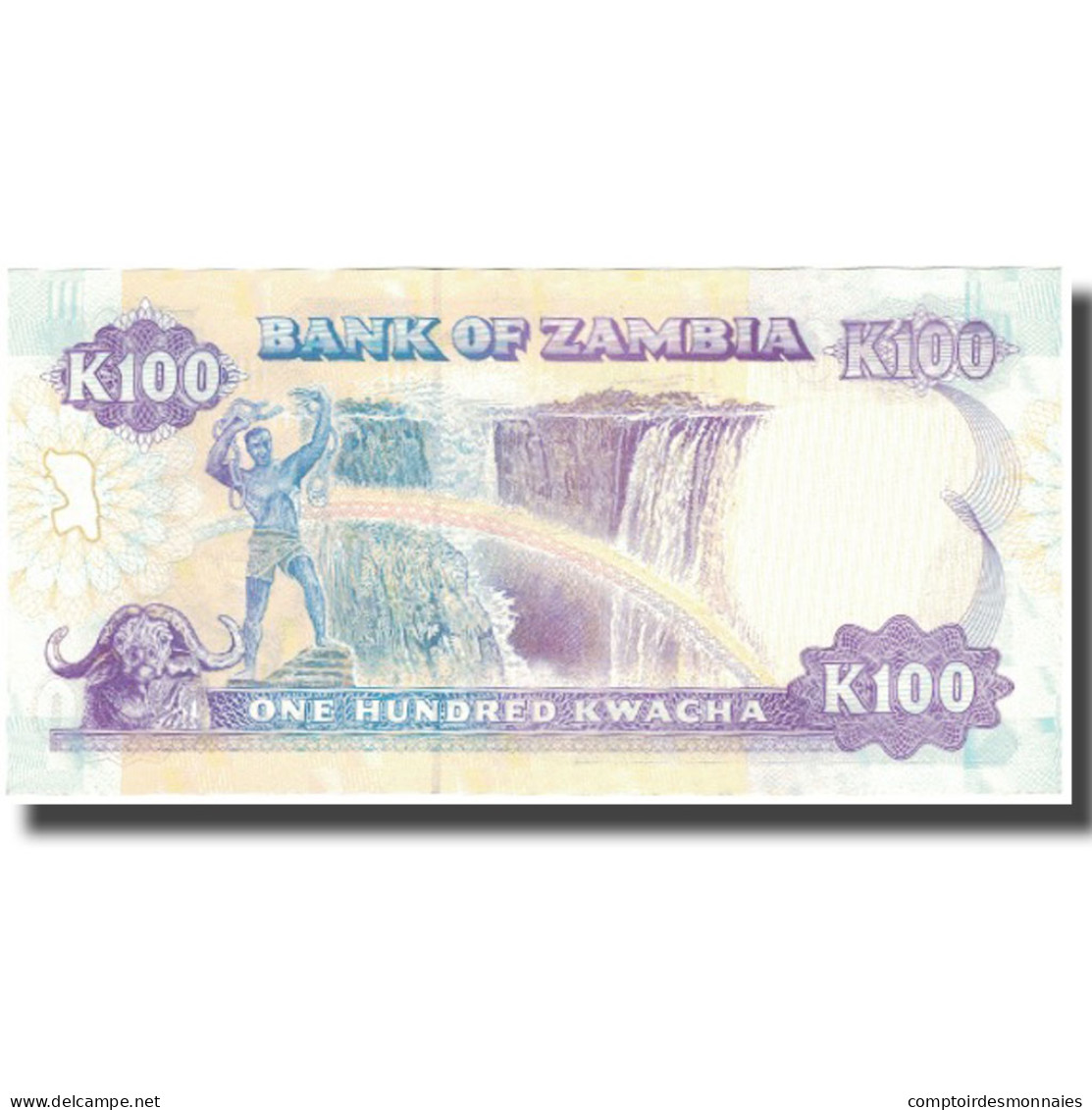 Billet, Zambie, 100 Kwacha, Undated (1991), KM:34a, NEUF - Zambie