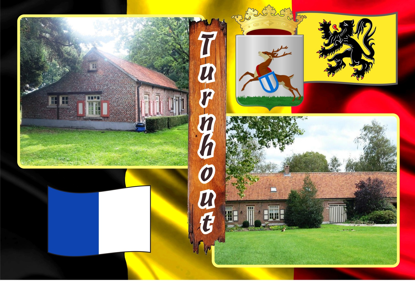 Postcards, REPRODUCTION, Municipalities of Belgium, Turnhout, duplex 244 to 294 - set of 51 pcs.