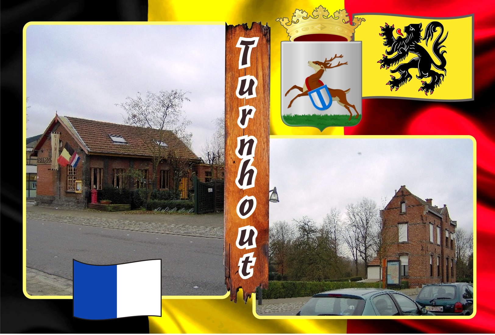 Postcards, REPRODUCTION, Municipalities of Belgium, Turnhout, duplex 244 to 294 - set of 51 pcs.