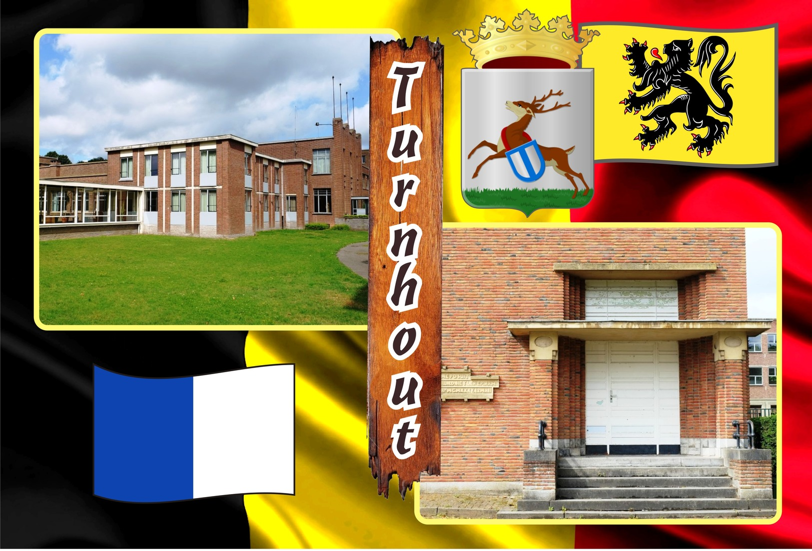 Postcards, REPRODUCTION, Municipalities of Belgium, Turnhout, duplex 244 to 294 - set of 51 pcs.