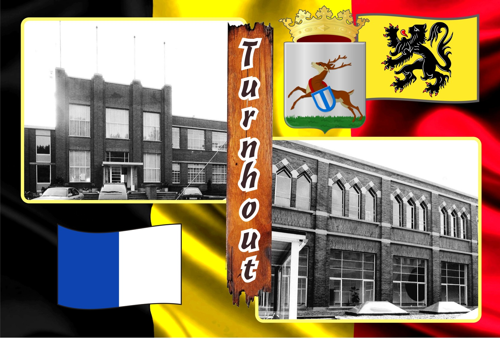 Postcards, REPRODUCTION, Municipalities of Belgium, Turnhout, duplex 244 to 294 - set of 51 pcs.