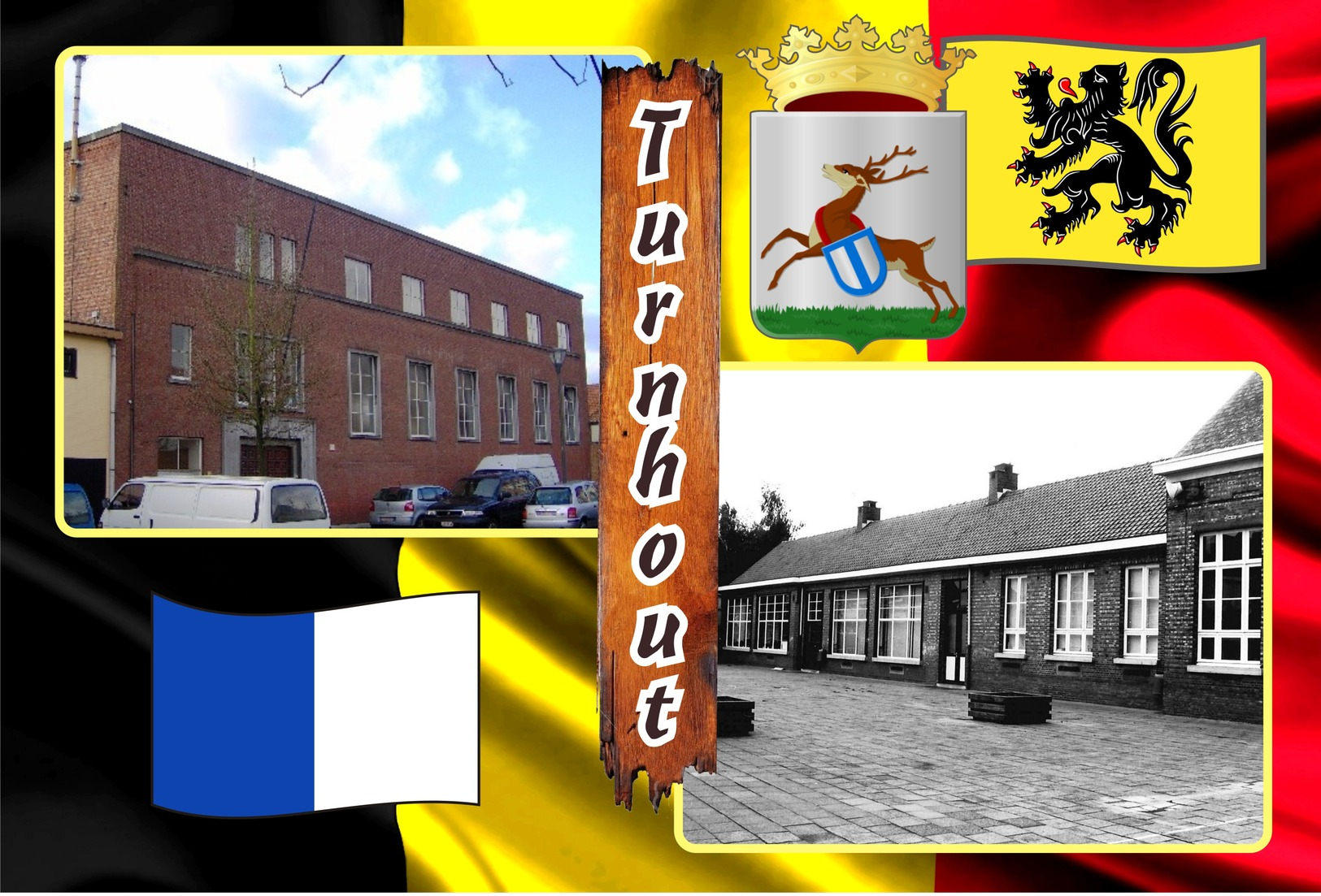 Postcards, REPRODUCTION, Municipalities of Belgium, Turnhout, duplex 244 to 294 - set of 51 pcs.