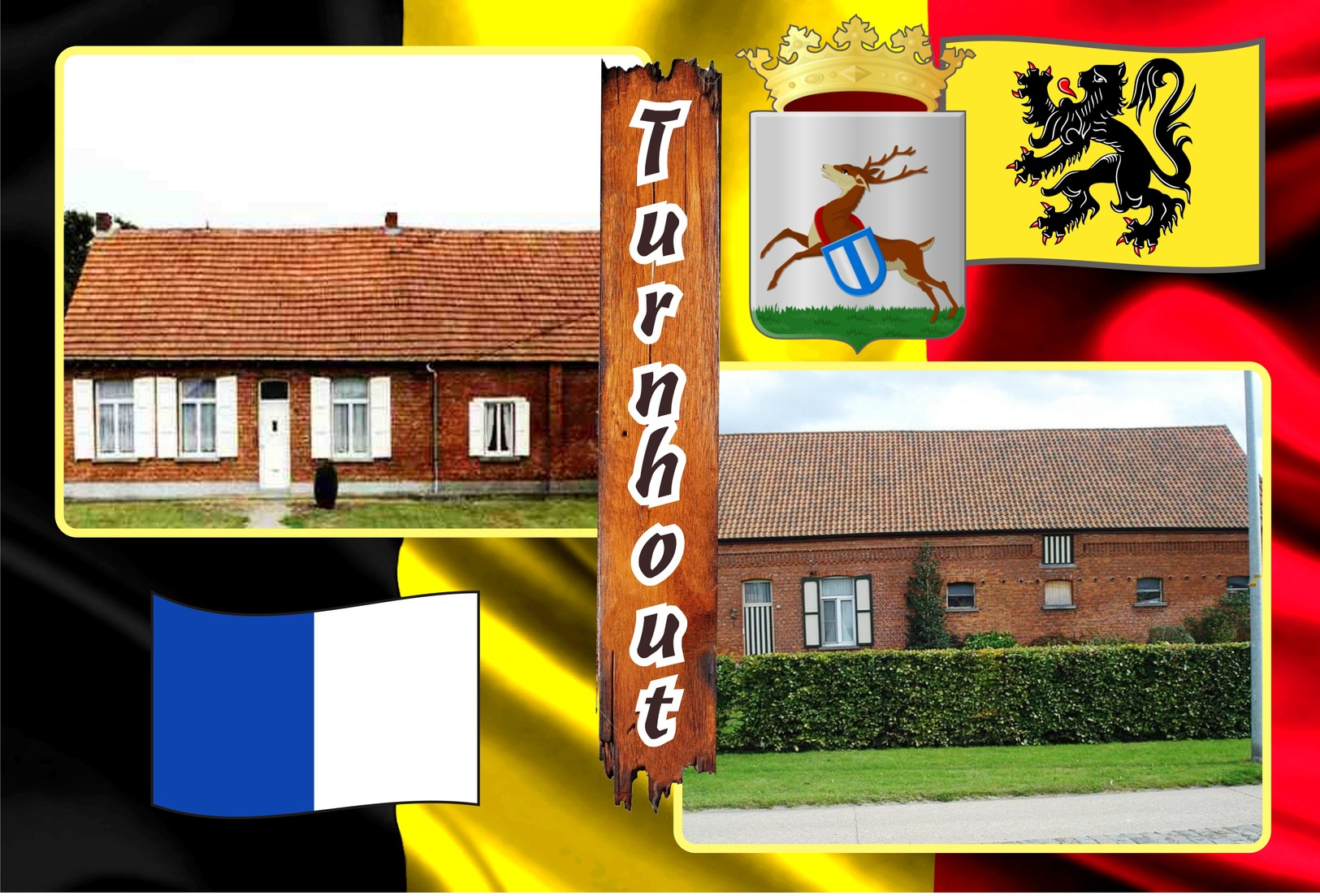 Postcards, REPRODUCTION, Municipalities of Belgium, Turnhout, duplex 244 to 294 - set of 51 pcs.