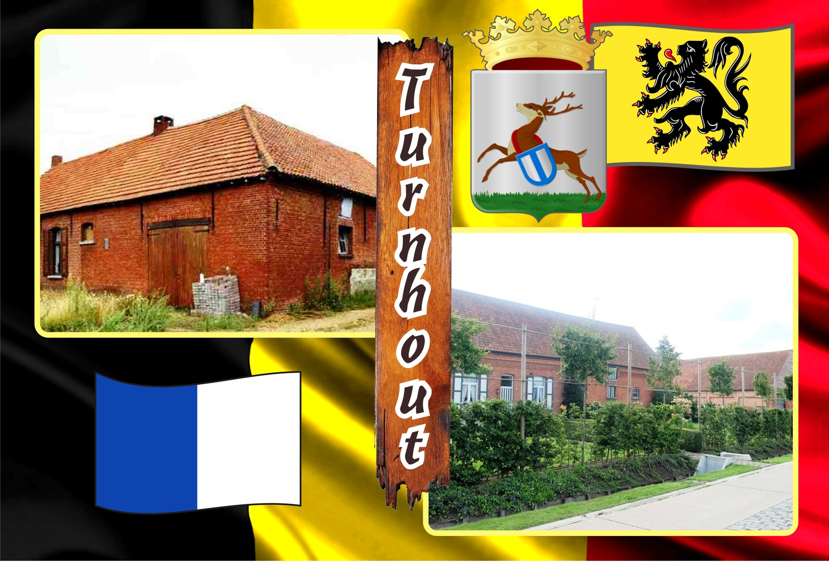 Postcards, REPRODUCTION, Municipalities of Belgium, Turnhout, duplex 244 to 294 - set of 51 pcs.