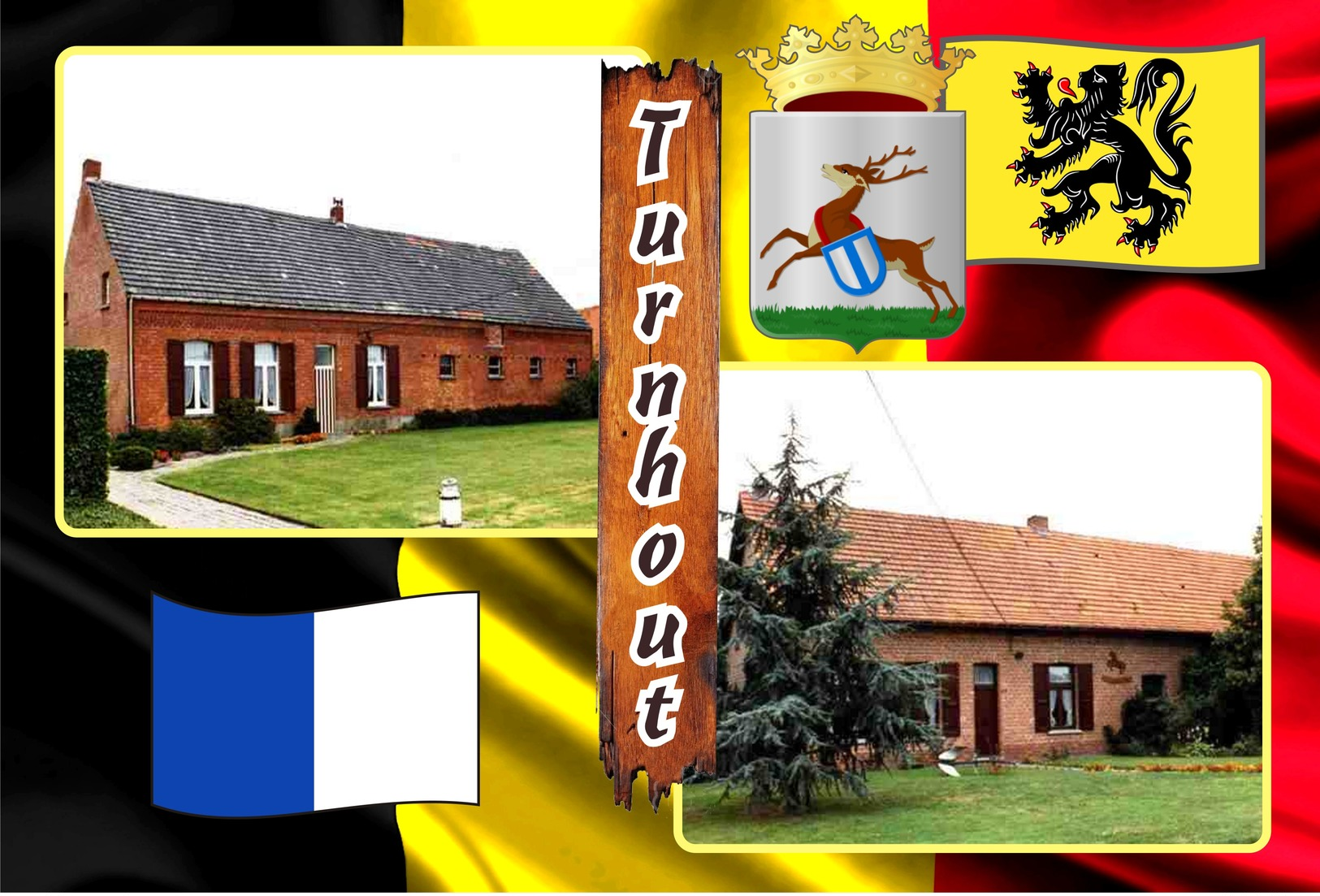 Postcards, REPRODUCTION, Municipalities of Belgium, Turnhout, duplex 244 to 294 - set of 51 pcs.