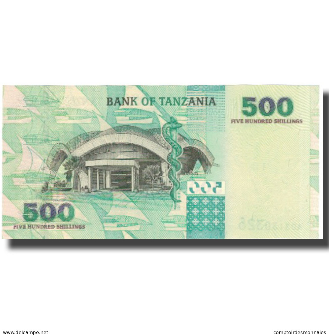 Billet, Tanzania, 500 Shilingi, Undated (2003), KM:35, SPL+ - Tanzania