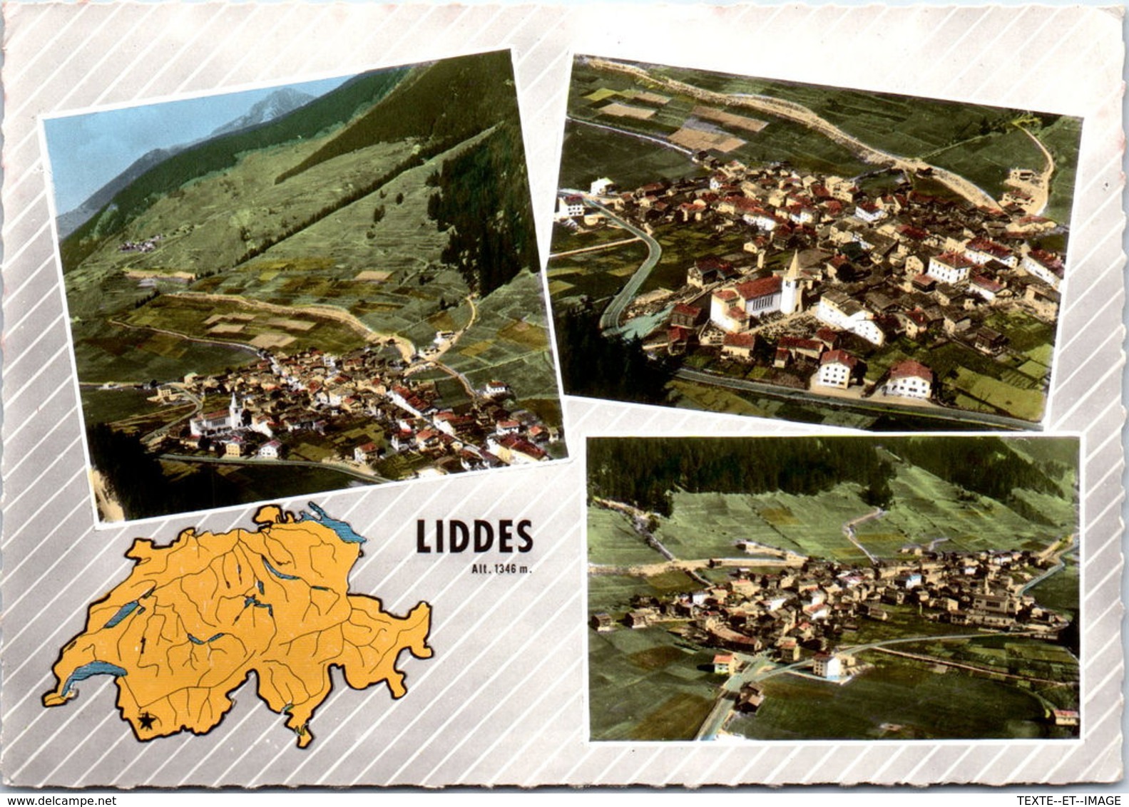 SUISSE - LIDDES - Vue Aérienne - Liddes