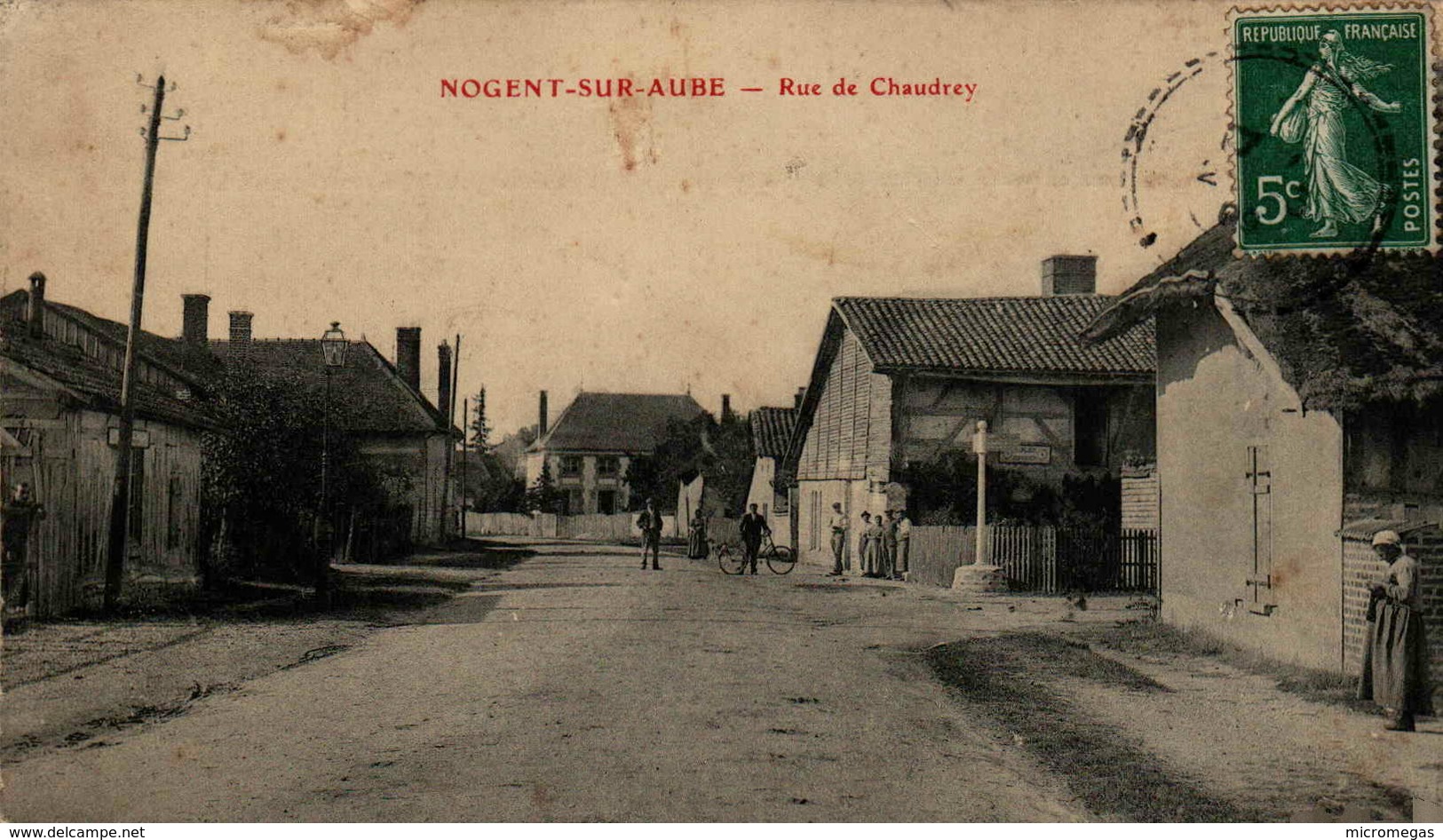 10 - NOGENT-sur-AUBE - Rue De Chaudrey - Autres & Non Classés