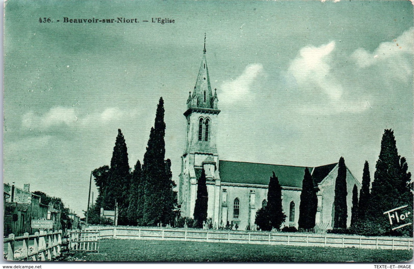 79 BEAUVOIR SUR NIORT - L'église - Beauvoir Sur Niort