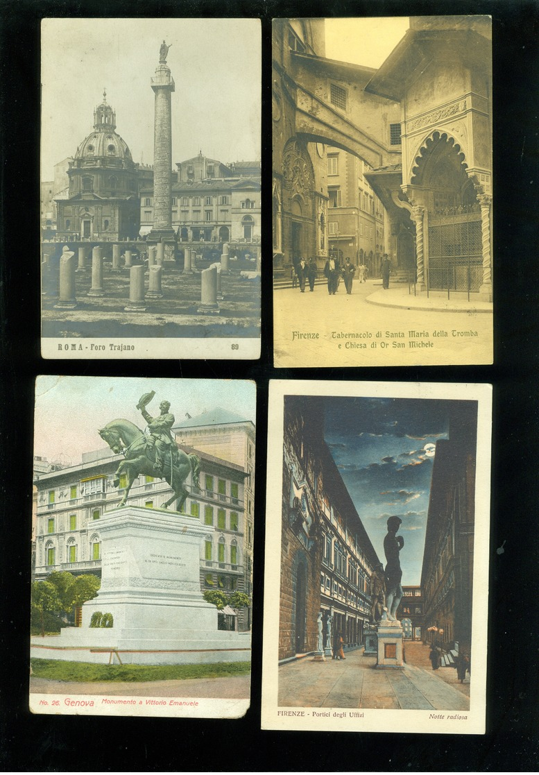 Beau lot de 60 cartes postales d' Italie  Italia  Italy      Mooi lot van 60 postkaarten van Italië - 60 scans