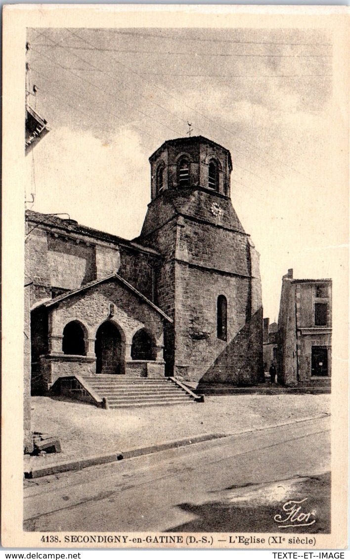 79 SECONDIGNY EN GATINE - L'église - Secondigny