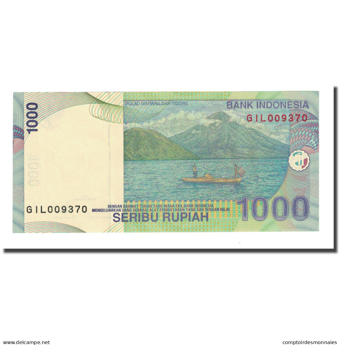 Billet, Indonésie, 1000 Rupiah, 2000, KM:141b, NEUF - Indonésie