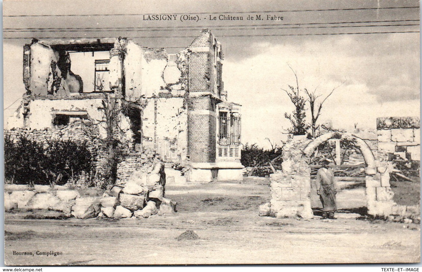 60 LASSIGNY - Le Château De M. Fabre - Lassigny