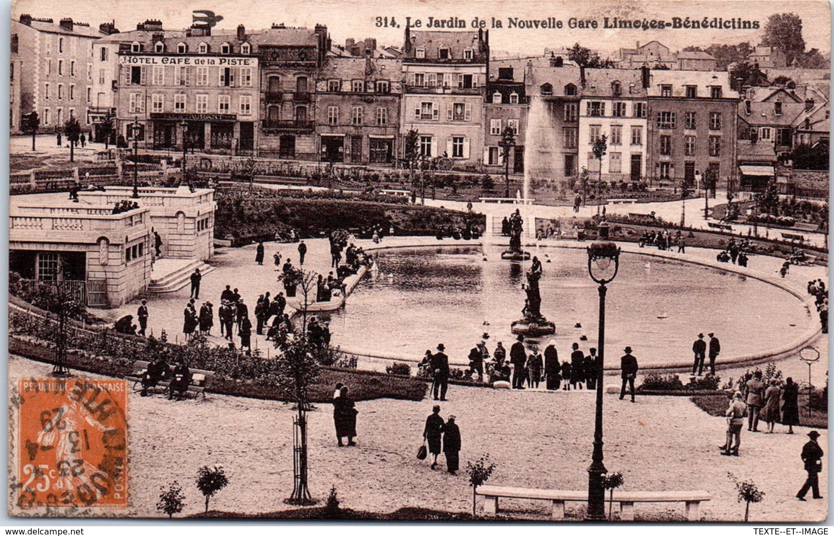 87 LIMOGES - Le Jardin De La Nouvelle Gare - Limoges