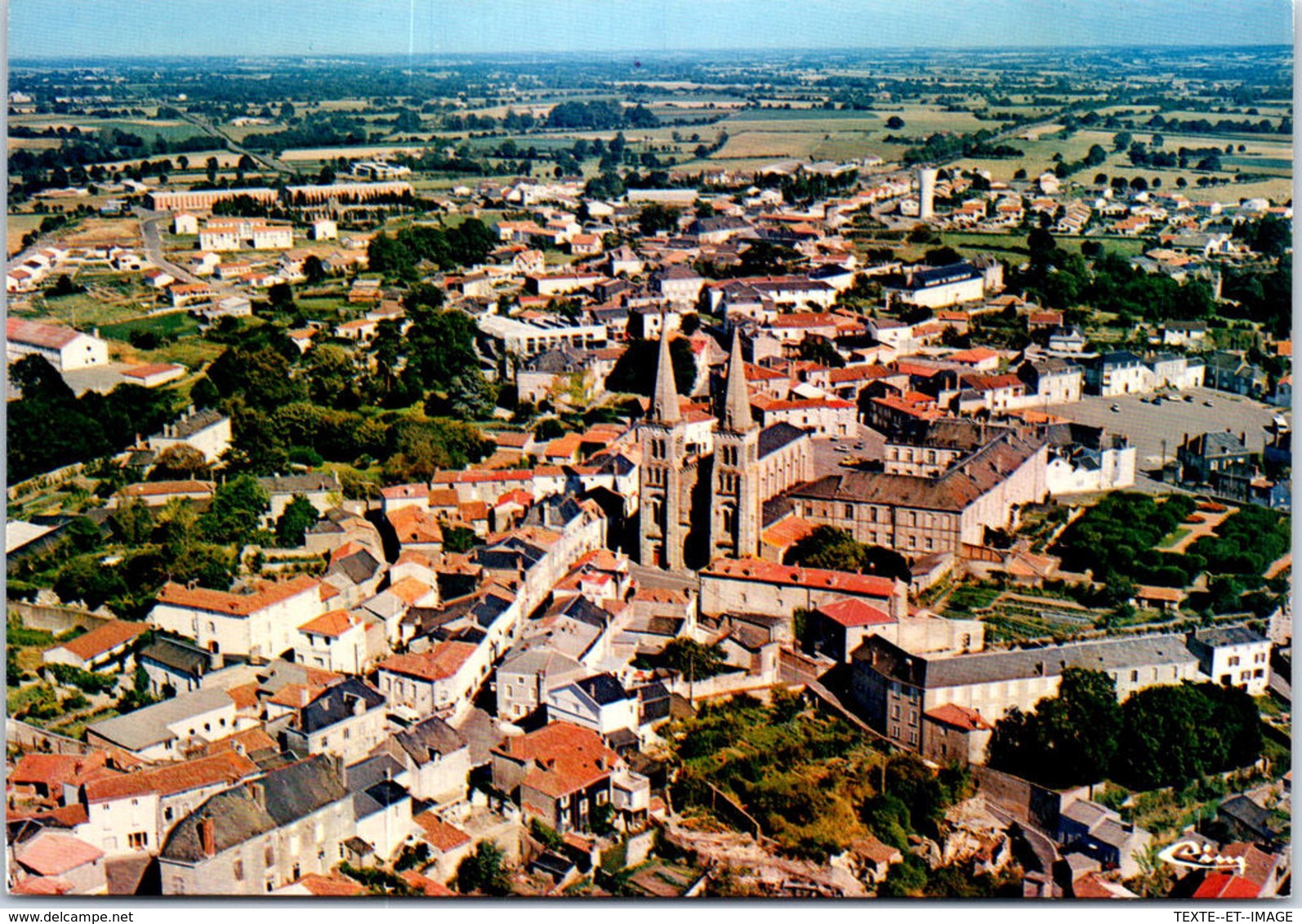 79 MAULEON - Vue Aérienne De La Ville - Mauleon