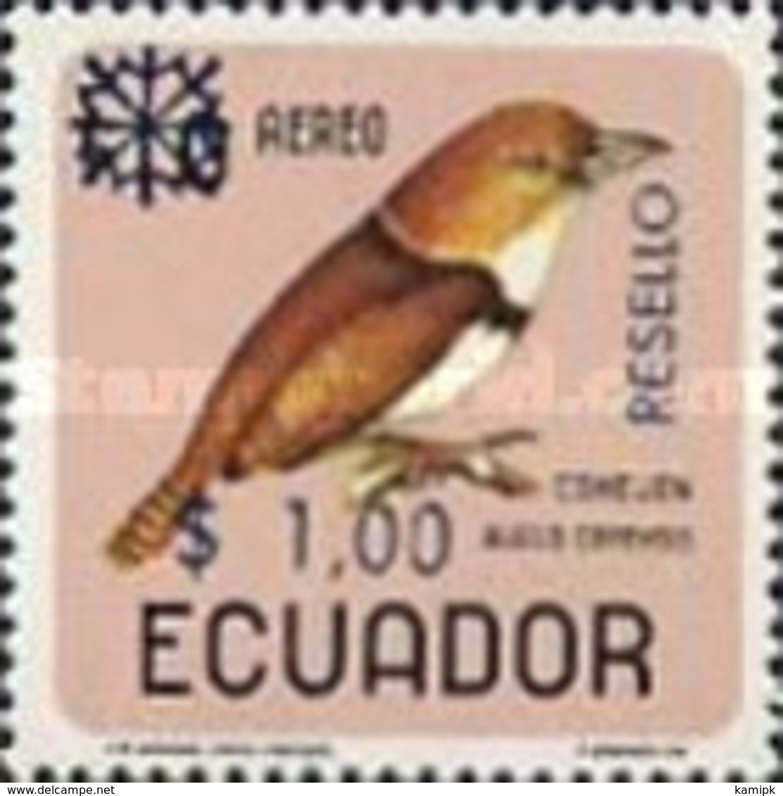 USED STAMPS Ecuador - Airmail - Issues Of 1958 And 1966 Overprint -1969 - Equateur