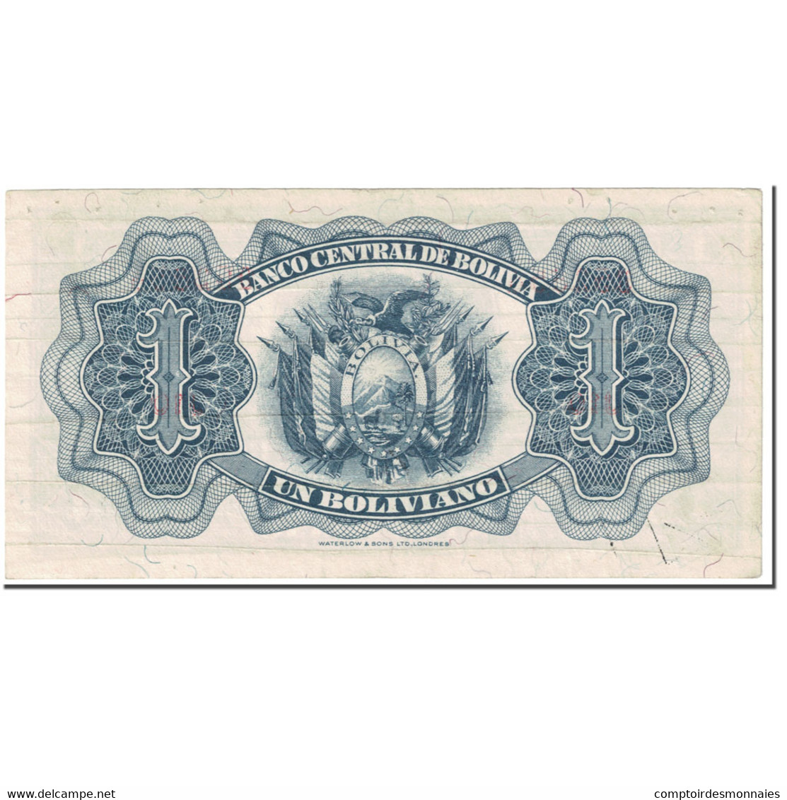 Billet, Bolivie, 1 Boliviano, 1928, 1928-07-20, KM:128a, SUP - Bolivia