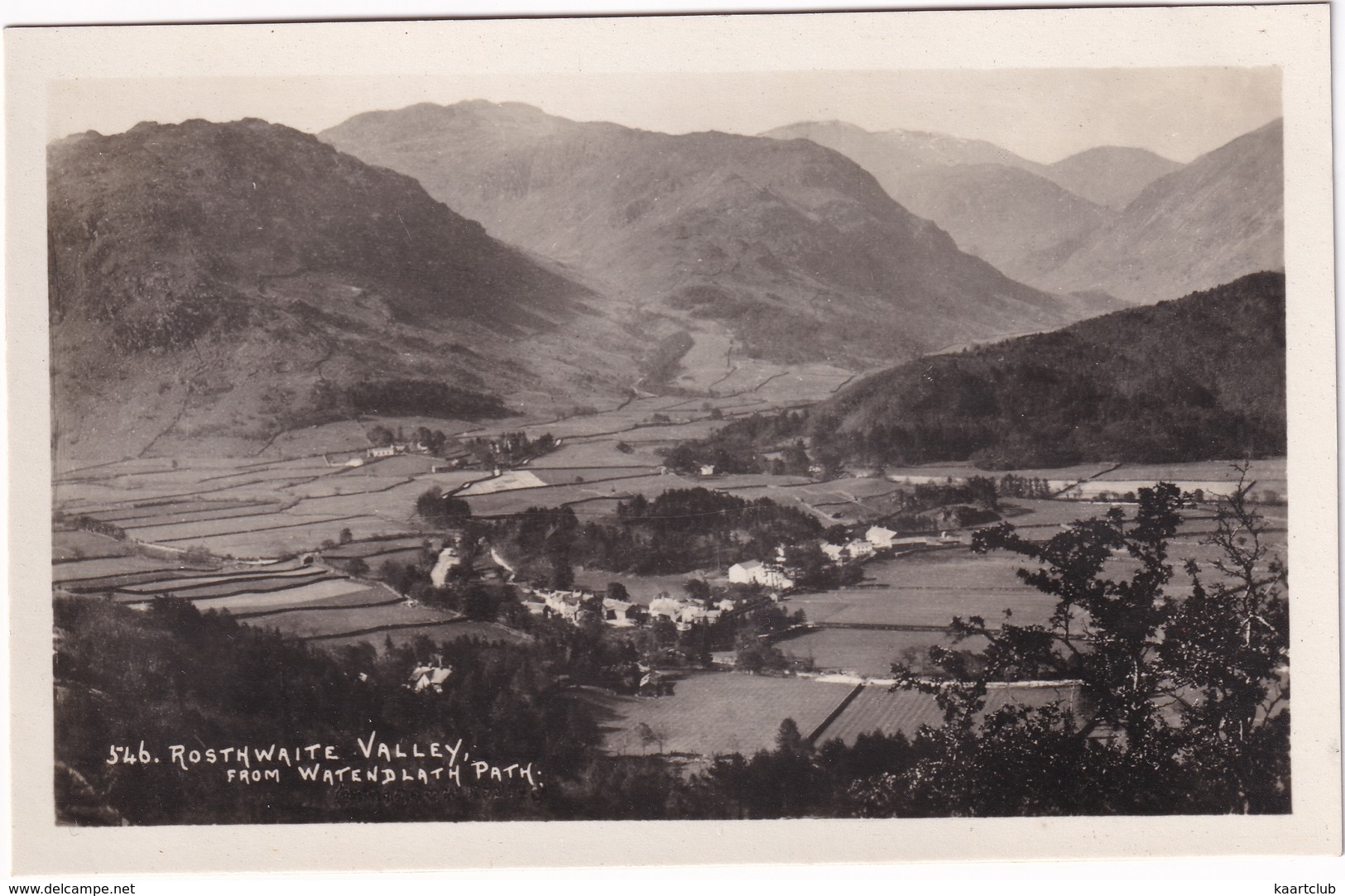 Rosthwaite Valley From Watendlath Path - (Cumbria) - Andere & Zonder Classificatie