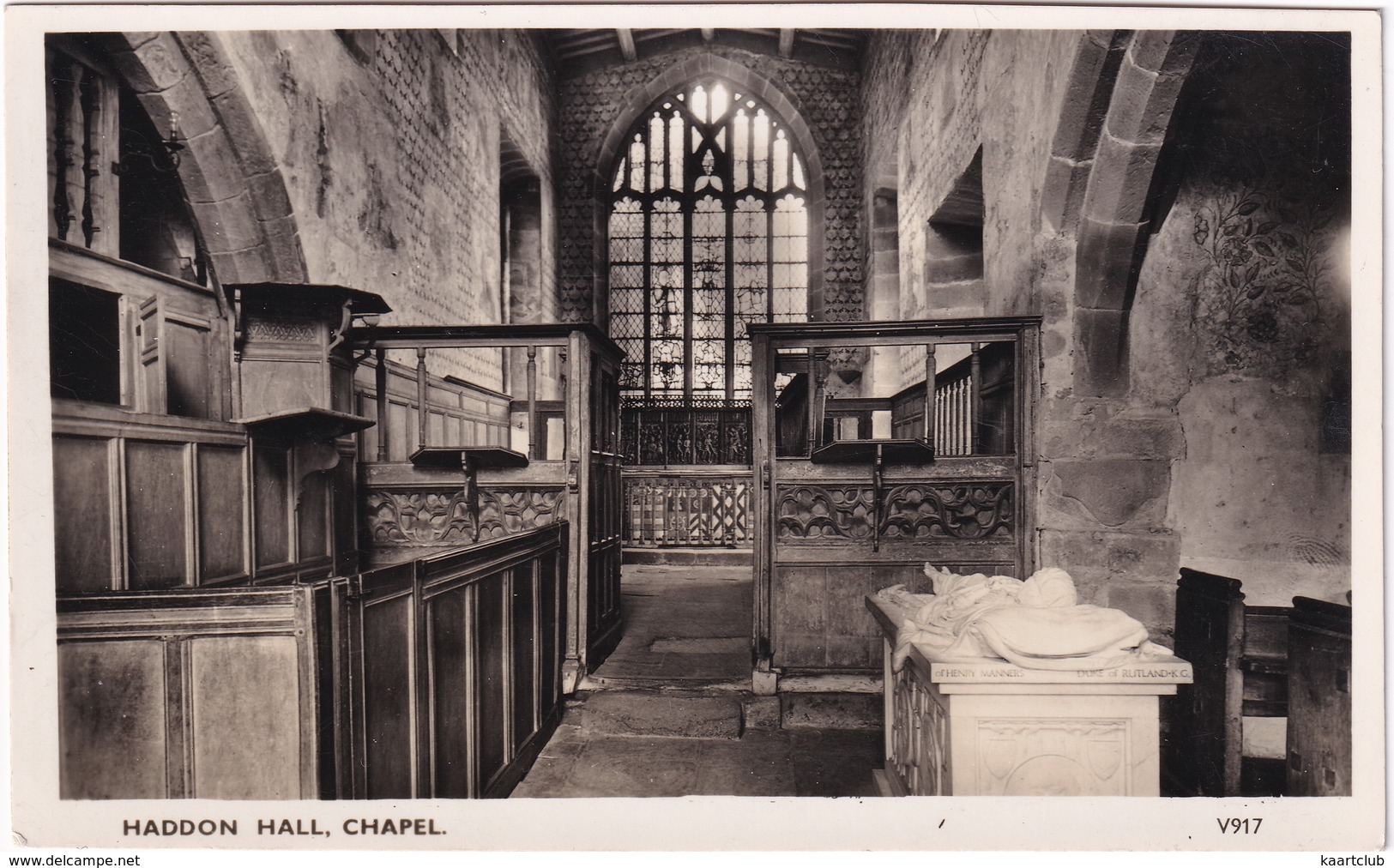 Haddon Hall, Chapel - (Derbyshire) - Derbyshire