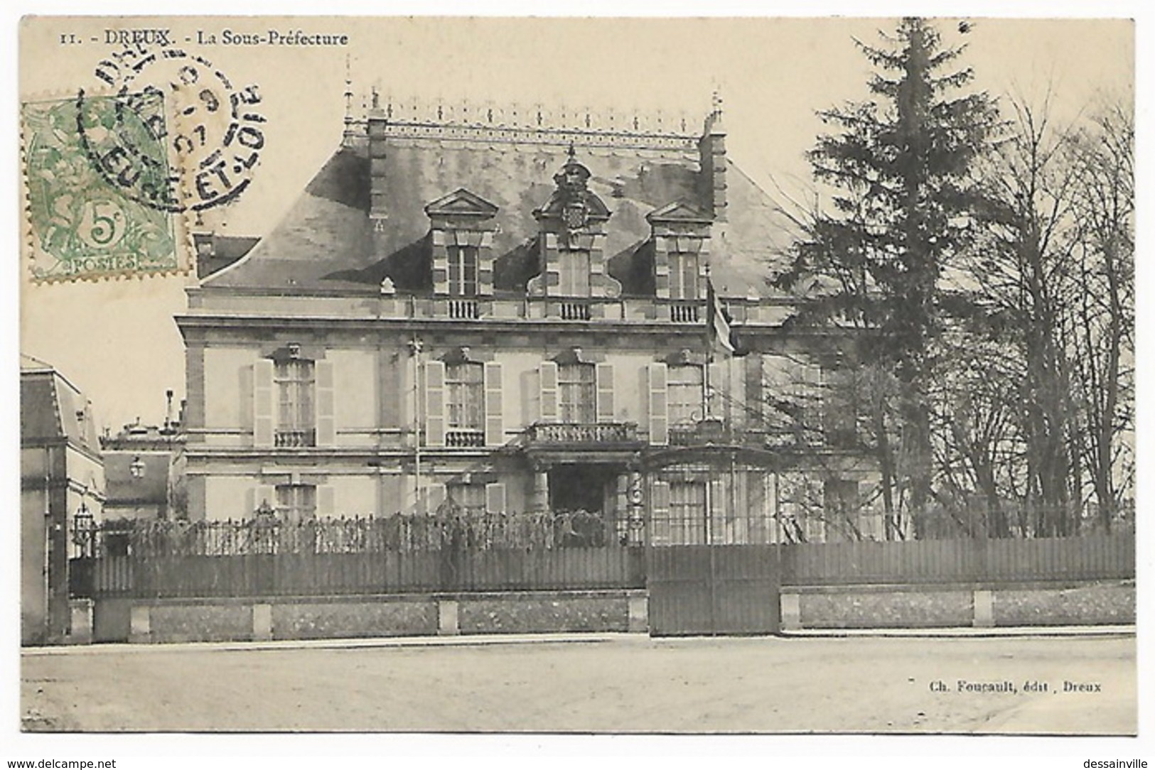 EURE ET LOIR  DREUX - La Sous Préfecture - Dreux