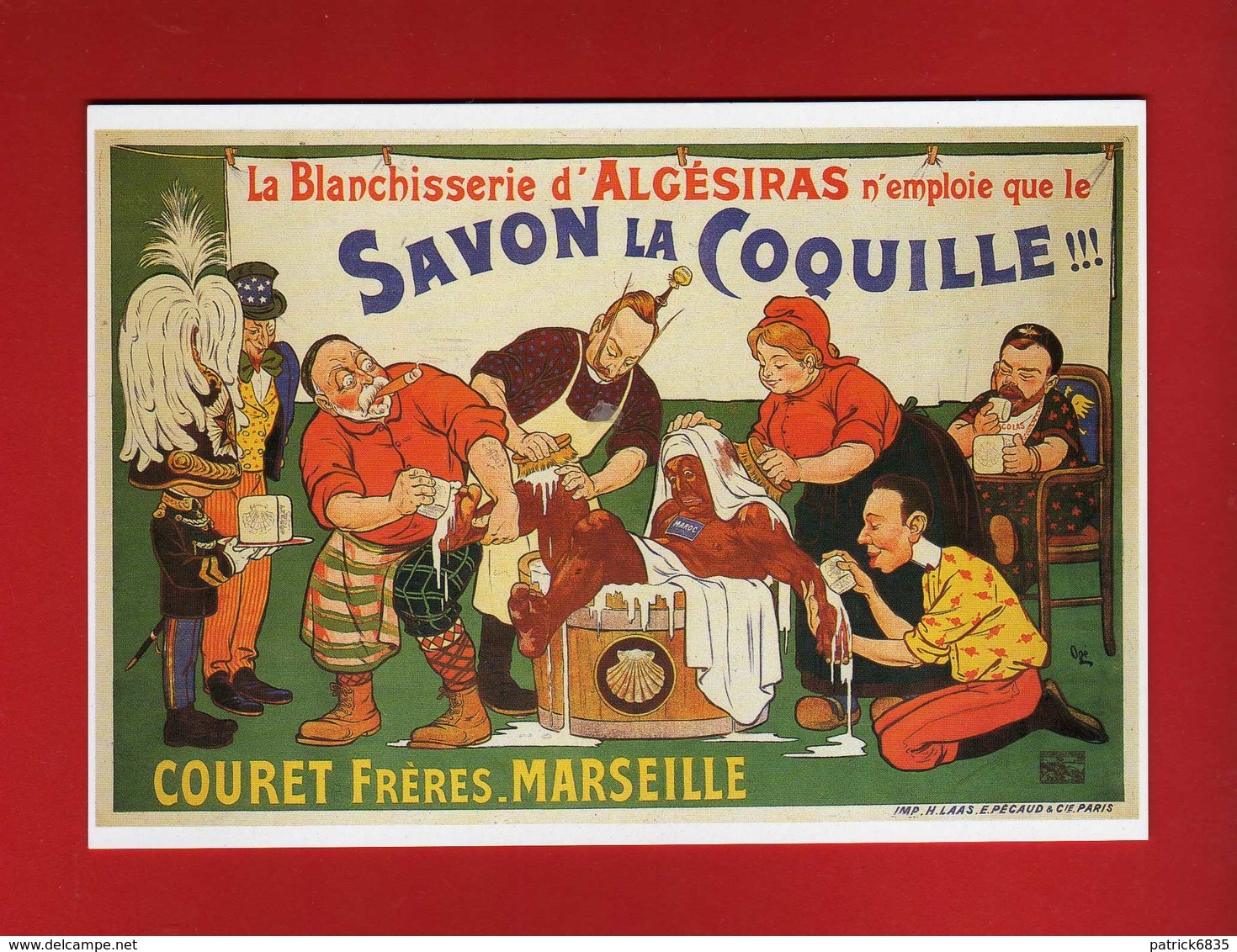 CPM - Savon La Coquille 1906, Affiche Eugène Ogé .  Vedi Descrizione - Altri & Non Classificati