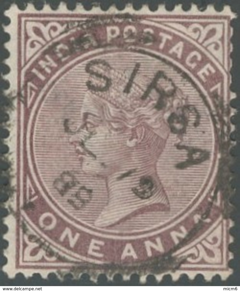 Inde Anglaise / India - N° 35 (YT) Oblitéré De Sirsa. - 1858-79 Crown Colony