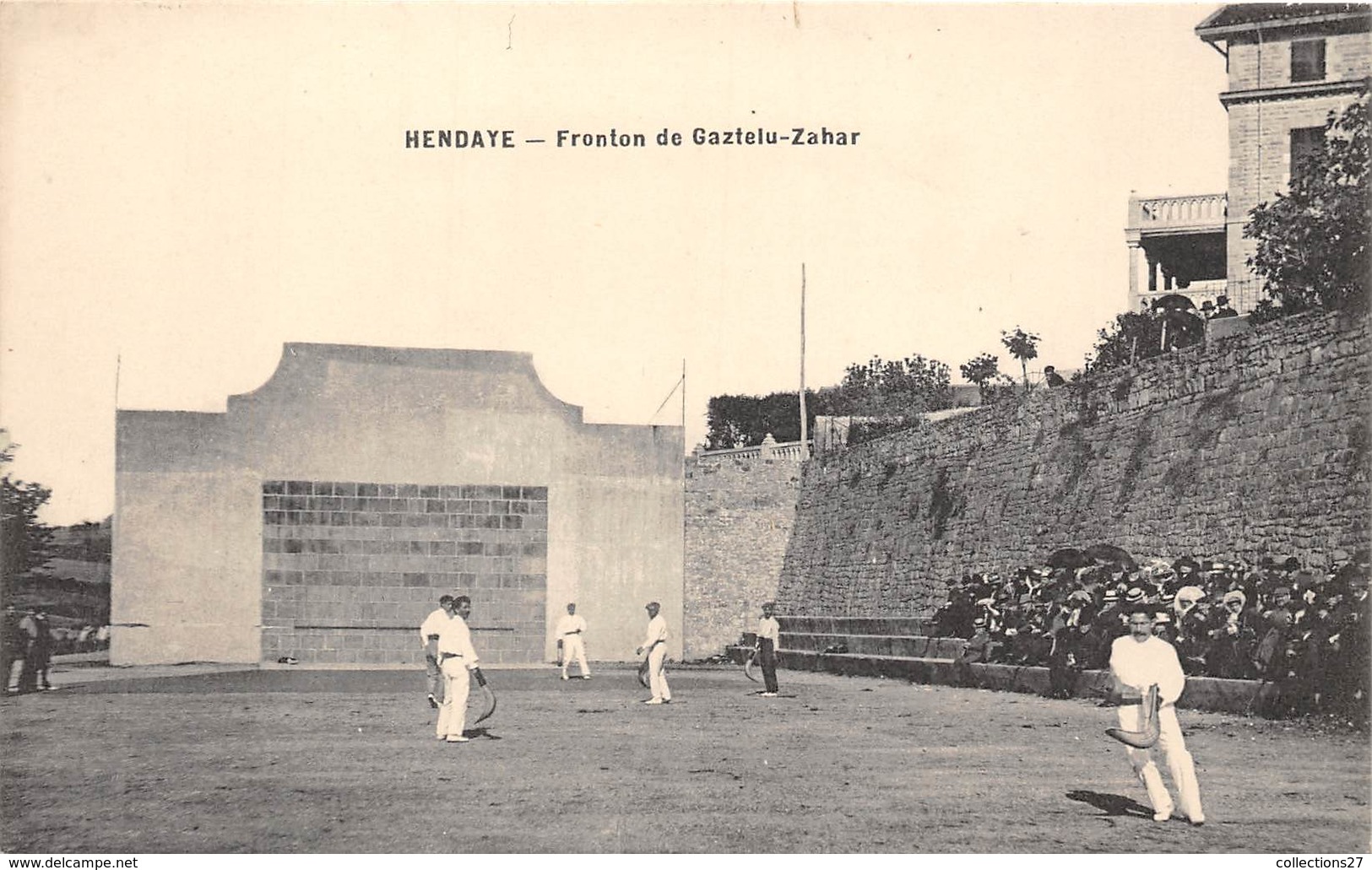 64-HENDAYE- FRONTON DE GAZTELU-ZAHAR - Hendaye