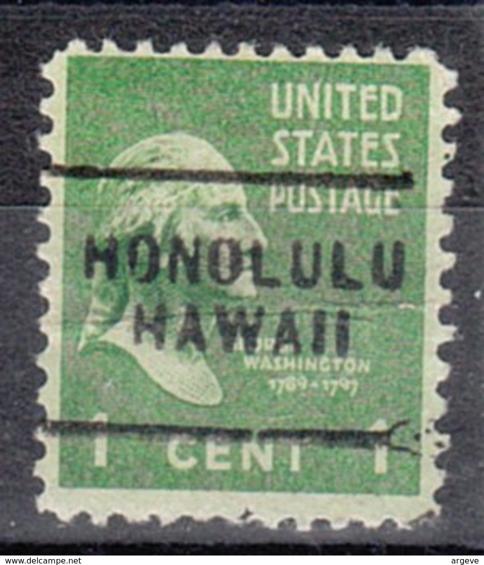 USA Precancel Vorausentwertung Preo, Locals Hawaii, Honolulu 703 - Vorausentwertungen