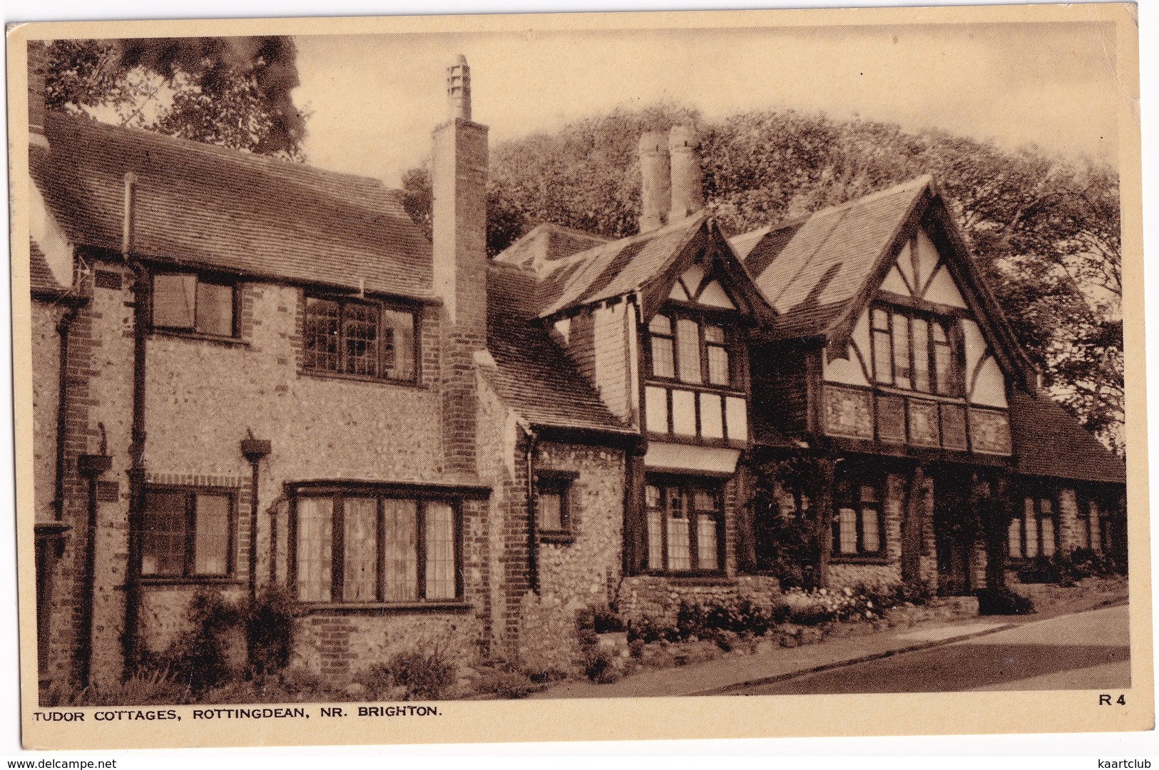 Rottingdean, Nr. Brighton - Tudor Cottages - (1958, Sussex) - Brighton