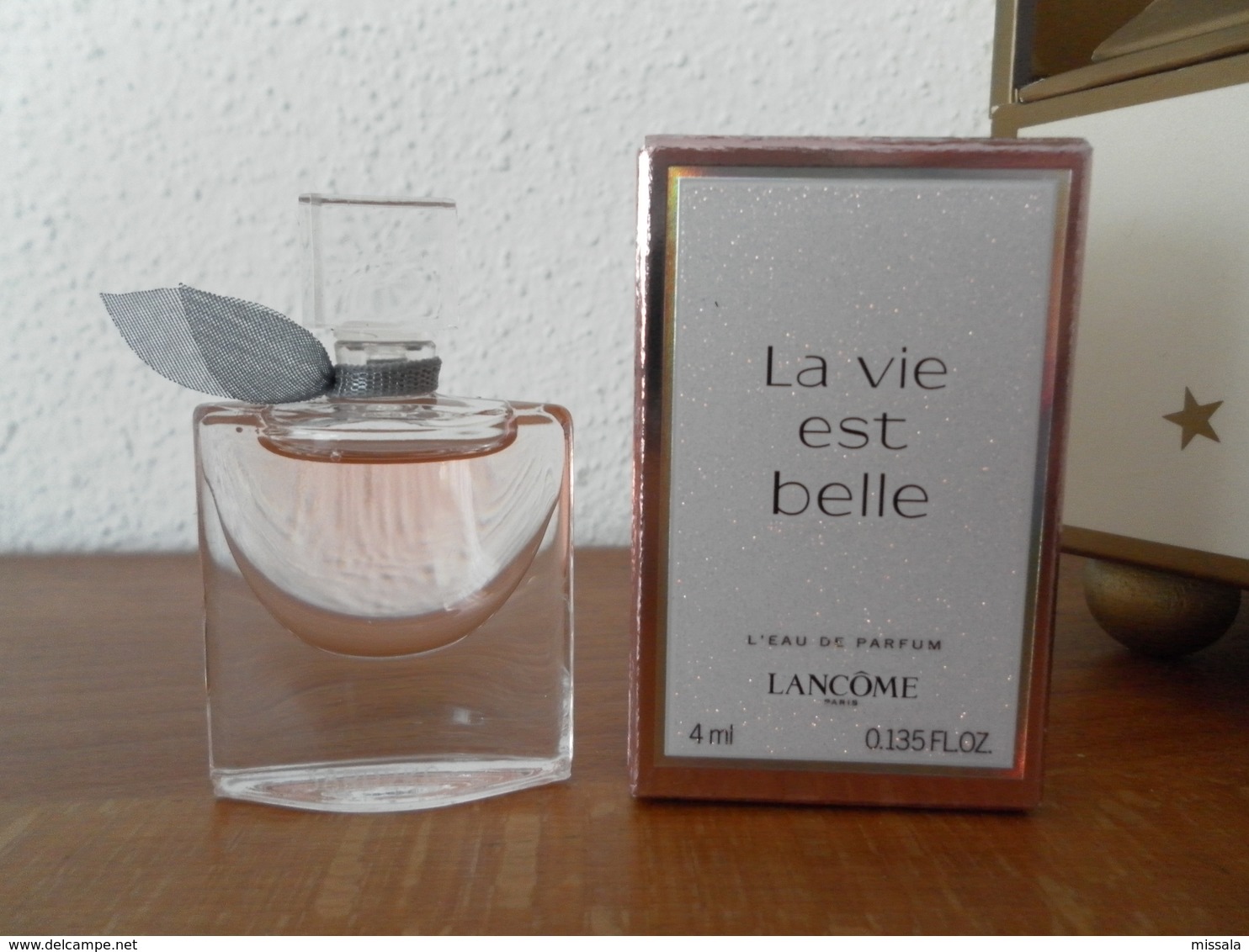 ACHAT IMMEDIAT;;;;;; MINIATURE LA VIE EST BELLE DE LANCÔME 4 ML EAU DE PARFUM - Miniatures Femmes (avec Boite)