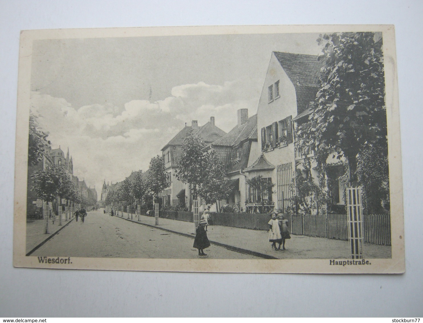 LEVERKUSEN WIESDORF , Strasse Schöne Karte Um 1918 - Leverkusen