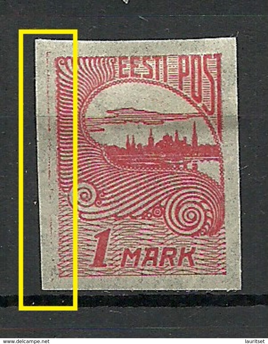 ESTLAND ESTONIA 1920 Michel 27 ERROR Abart * - Estland