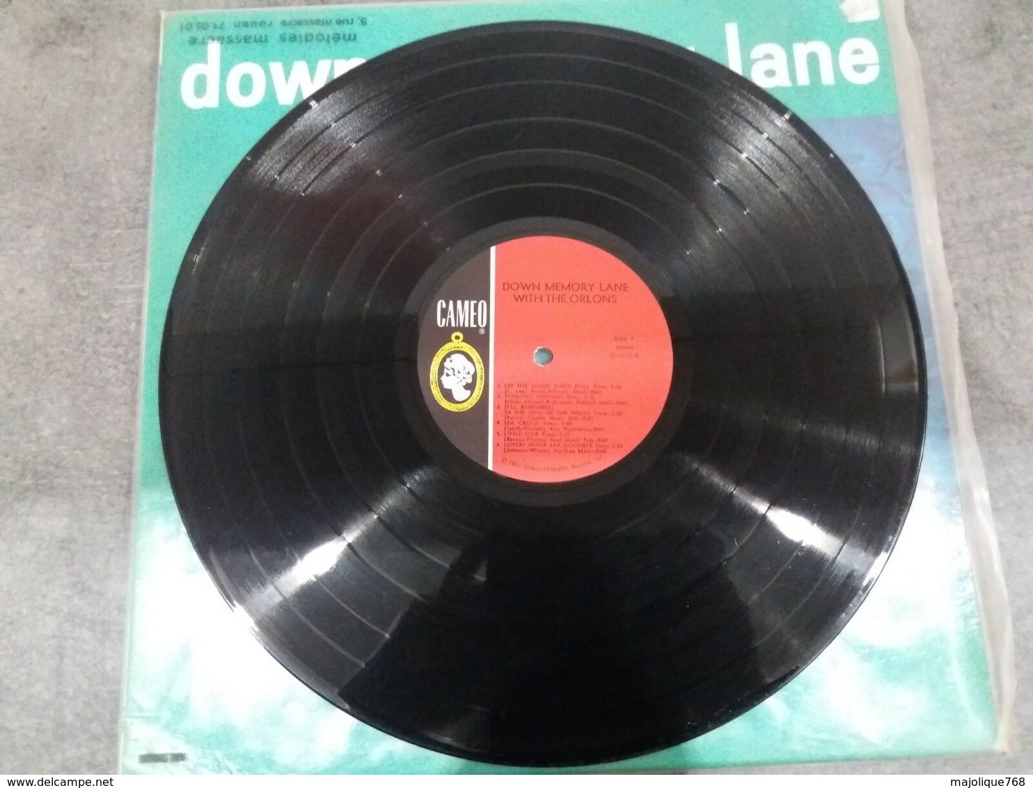 Down Memory Lane With The Orlons - Cameo C61073 - 1963 Vinyl LP Mono Original USA - - Soul - R&B