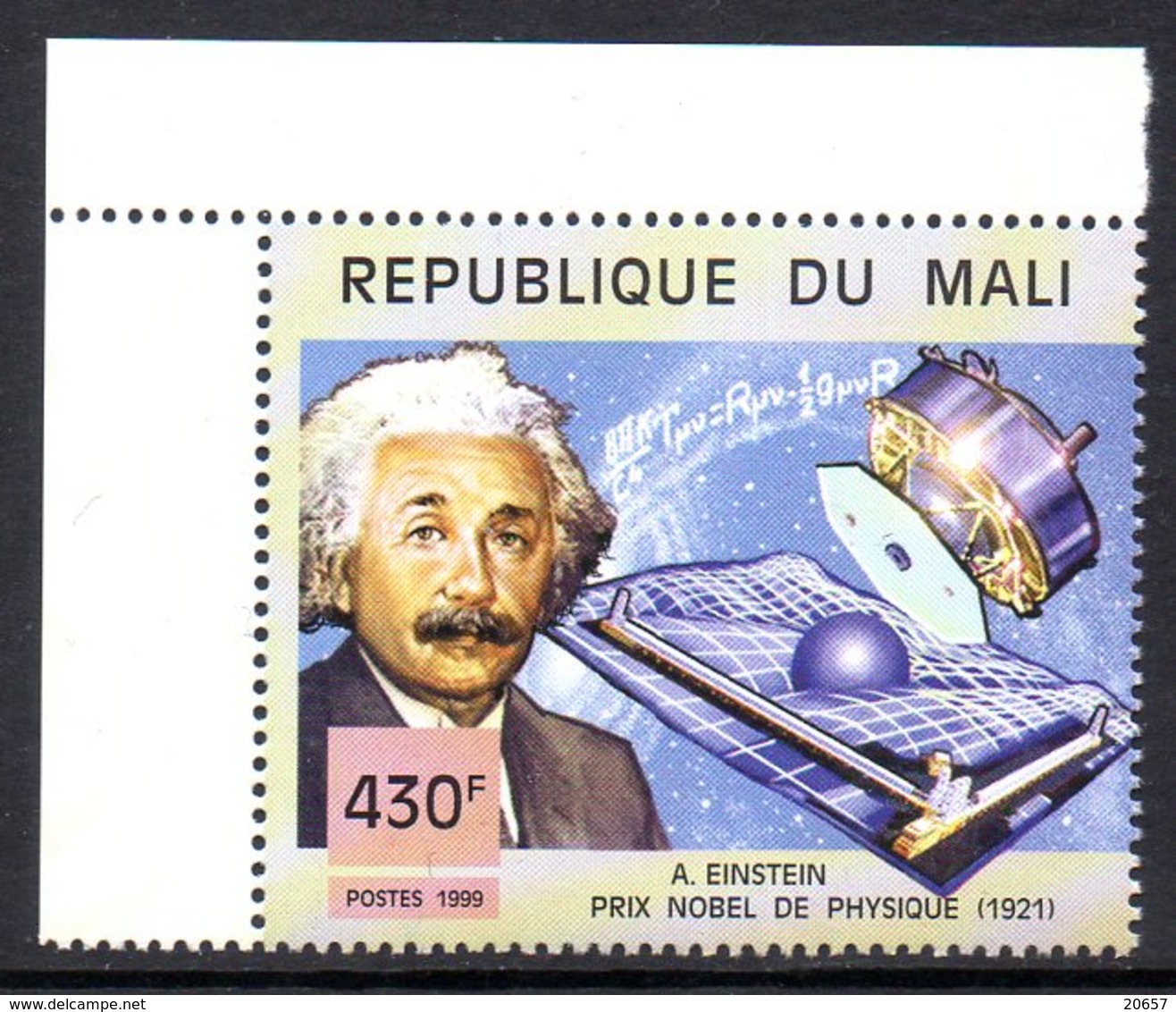 Mali 1454 Prix Nobel De Physique , Albert Einstein - Albert Einstein