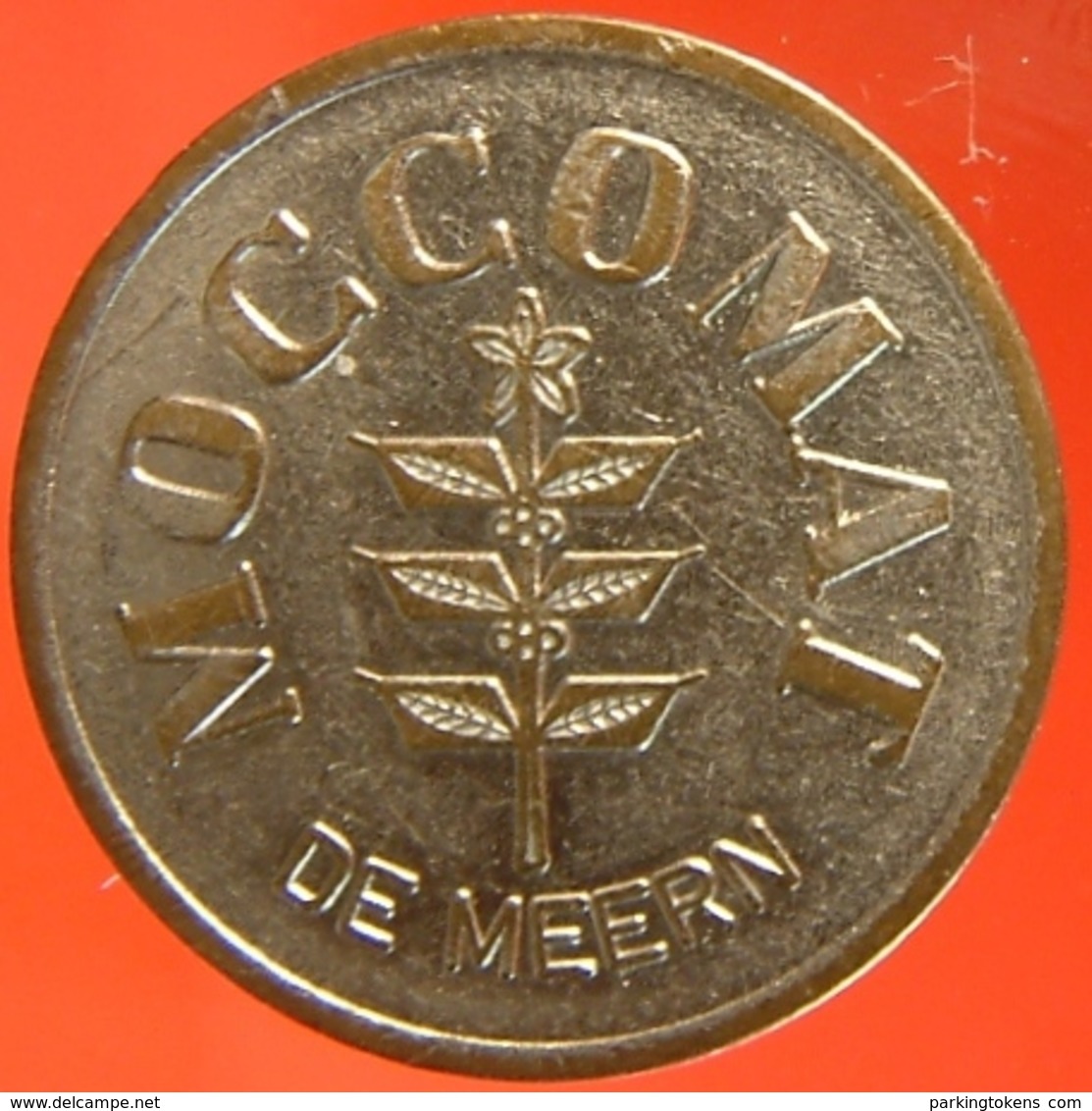 KB296-3 - MOCCOMAT DE MEERN - De Meern Utrecht - WM/B 20.0mm - Koffie Machine Penning - Coffee Machine Token - Professionnels/De Société