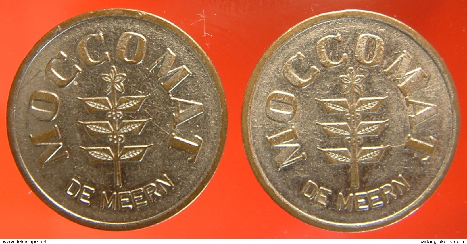 KB296-3 - MOCCOMAT DE MEERN - De Meern Utrecht - WM/B 20.0mm - Koffie Machine Penning - Coffee Machine Token - Firma's